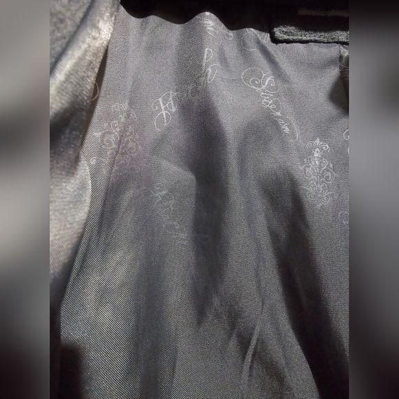 Silvian Heach Dolls Gray Girl's Coat Sz 12 - Picture 7 of 10